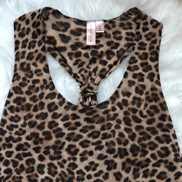 Leopard Racer Back Tank - Picture 4 of 4